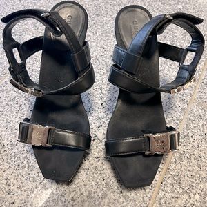 Authentic black Gucci heels